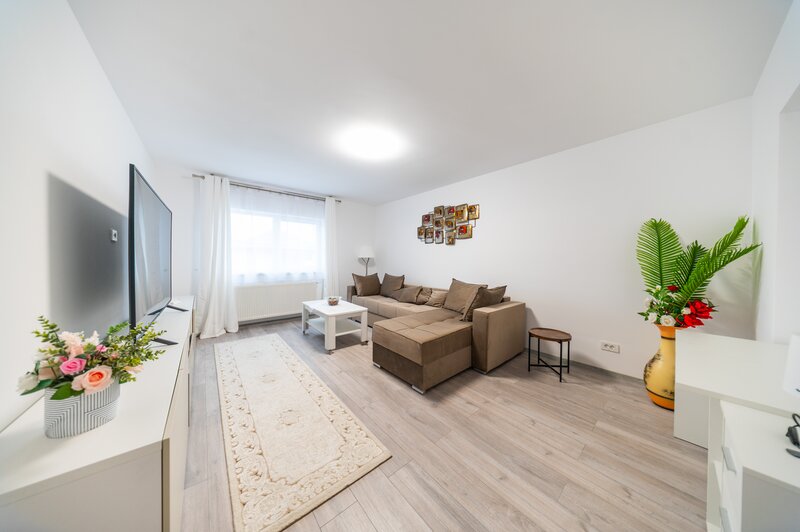 Magurele, prima inchiriere, apartament 2 camere, mobilat si utilat, 57 mp